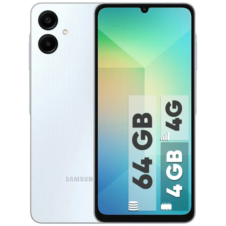 گوشی موبایل سامسونگ مدل Galaxy A06 دو سیم کارت ظرفیت 64 گیگابایت و رم 4 گیگابایت - Image 1