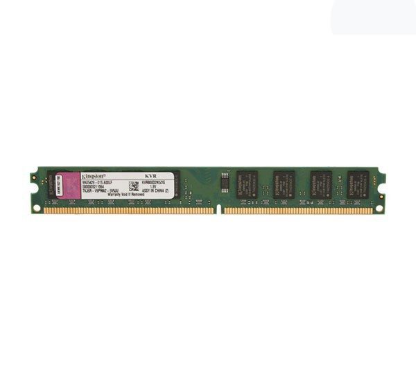 رم کامپیوتر DDR2 کینگستون تک کاناله 800 مگاهرتز ظرفیت 2 گیگابایت