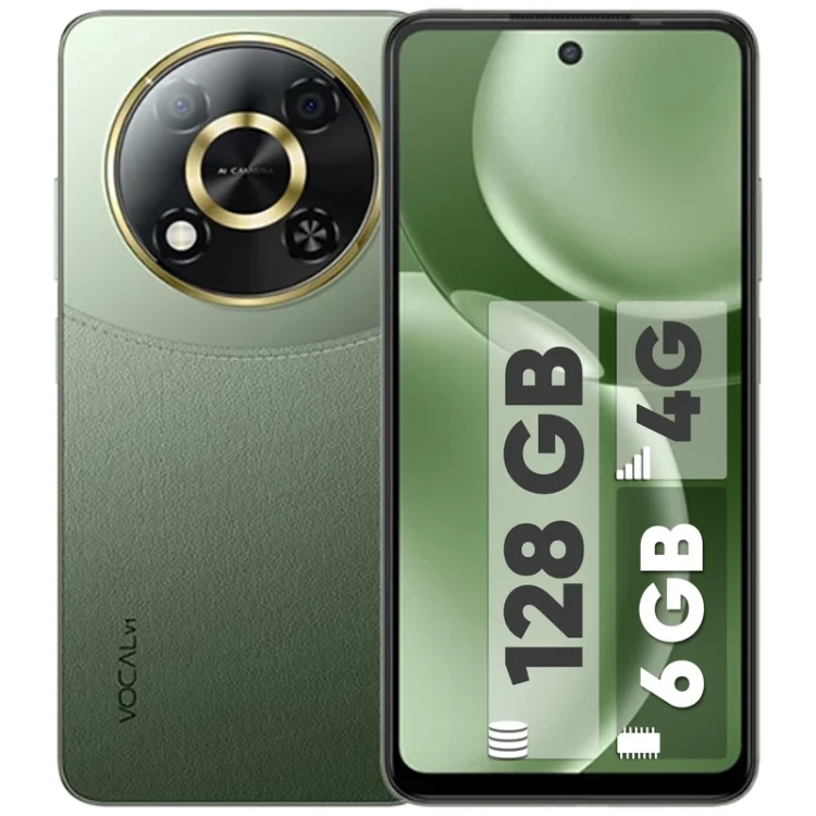 گوشی موبایل وکال مدل V2 دو سیم کارت ظرفیت 128 گیگابایت و رم 6 گیگابایت - Image 1