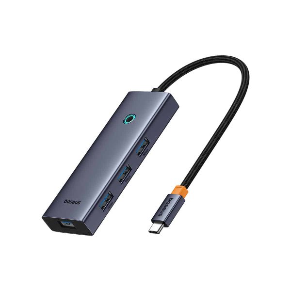 هاب تایپ سی 5 پورت بیسوس مدل UltraJoy Series BS-OH149