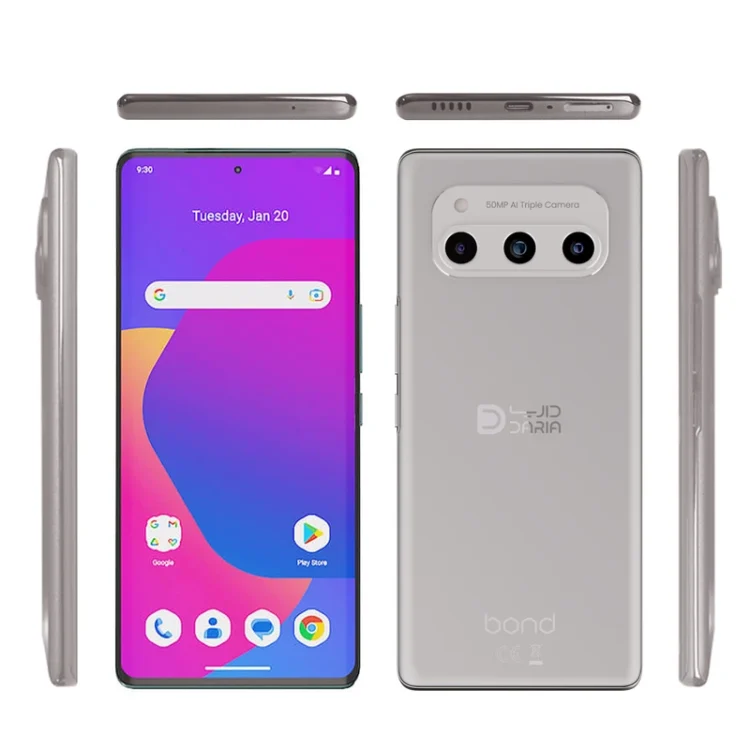 گوشی موبایل داریا مدل bond 5G دو سیم کارت ظرفیت 256 گیگابایت و رم 8 گیگابایت - Image 3