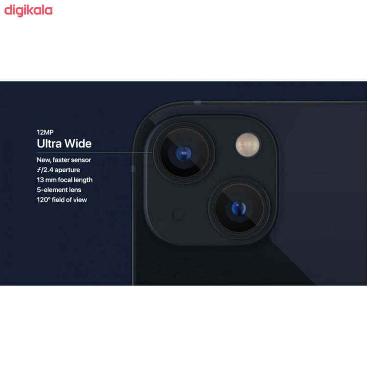 گوشی موبایل اپل مدل iPhone 13 A2634 دو سیم‌ کارت ظرفیت 128 گیگابایت و رم 4 گیگابایت - Image 3
