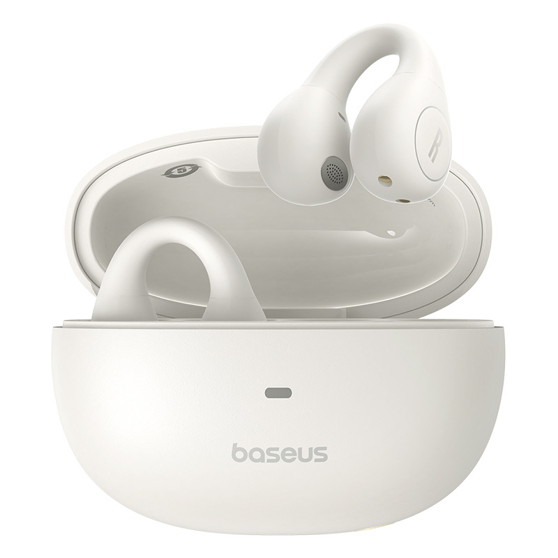 هدفون بی سیم بیسوس مدل AirGo AS01 ( Open-Ear TWS Earbuds )