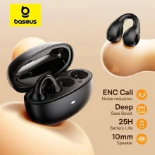 هدفون بی سیم بیسوس مدل AirGo AS01 ( Open-Ear TWS Earbuds )