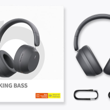 هدفون بی سیم بیسوس مدل Bass 35 Max ( On Ear Wireless Headphones )