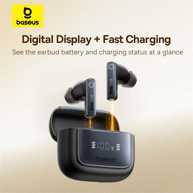 هدفون بی سیم بیسوس مدل Bowie 35 ( True Wireless Earphones )