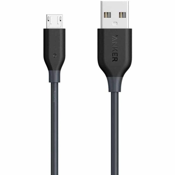 کابل شارژر مدل Power Line A8132H12 Usb-Micro Usb (90Cm )