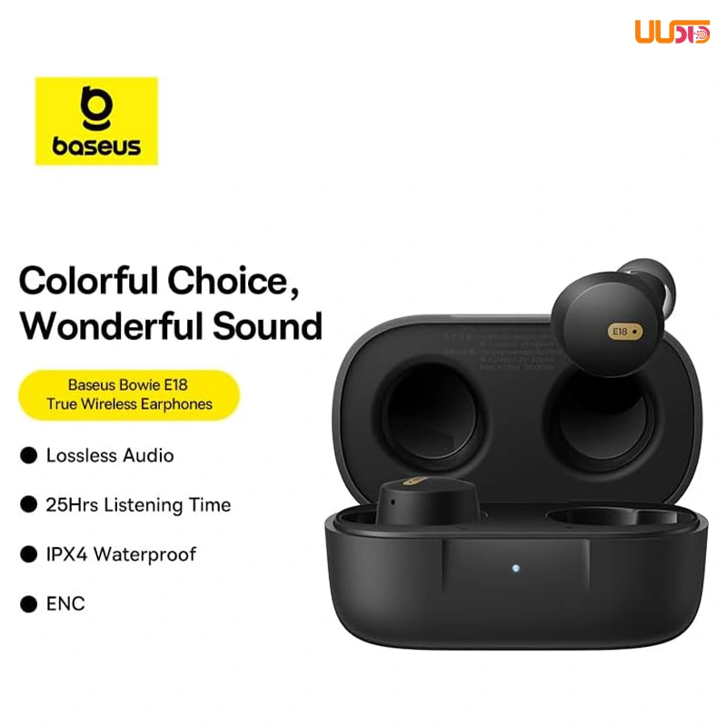 هدفون بی سیم بیسوس مدل Bowie E18 ( True Wireless Earphones )