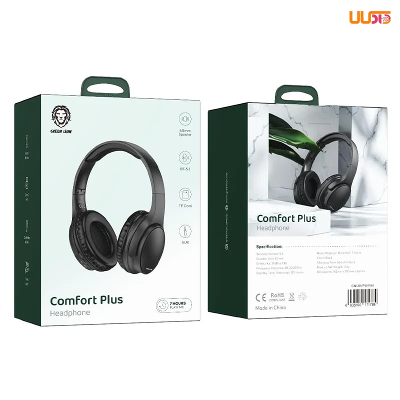 هدفون بی سیم گرین لاین مدل Comfort Plus