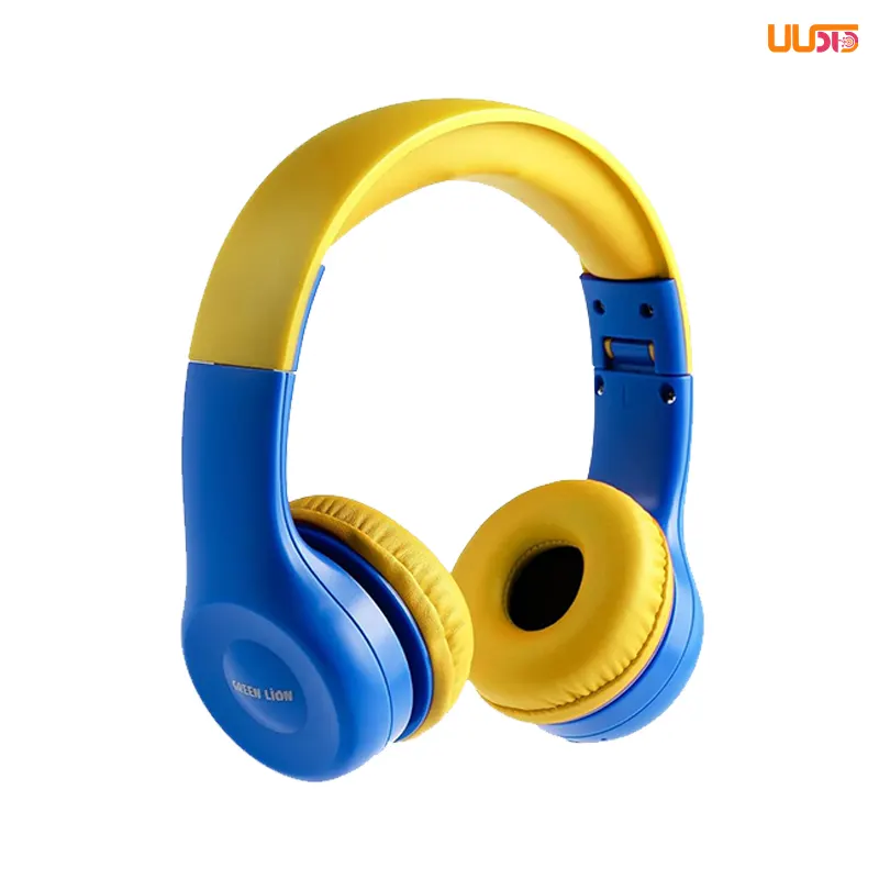 هدفون بی سیم و با سیم گرین لاین مدل GK-100 GN100KIDHPBLPK