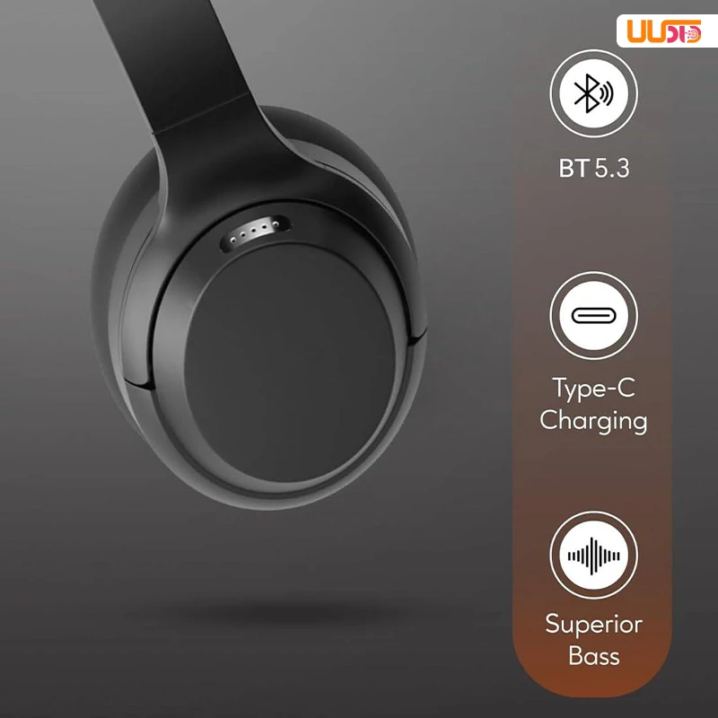 هدفون بی سیم پرودو مدل Soundtec By Porodo HUSH Wireless ANC