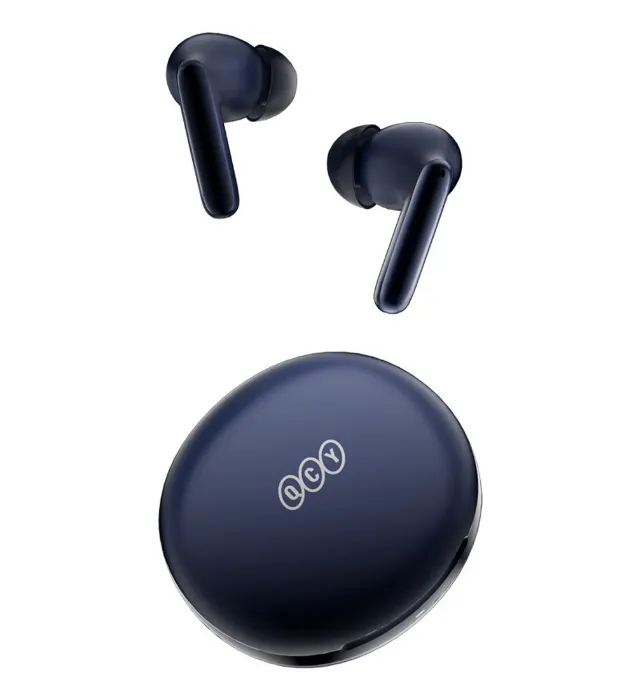 هدفون بی سیم کیوسی وای مدل T13 ANC2 (Bluetooth With Case Charger)