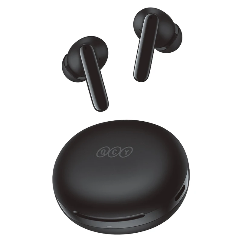 هدفون بی سیم کیوسی وای مدل T13 ANC2 (Bluetooth With Case Charger)