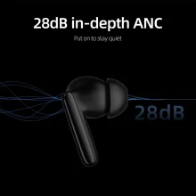 هدفون بی سیم کیوسی وای مدل T13 ANC2 (Bluetooth With Case Charger)