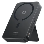 پاوربانک بیسوس مدل MagPro Magnetic Bracket Wireless Fast-Charging ظرفیت 5000 میلی آمپر ساعت