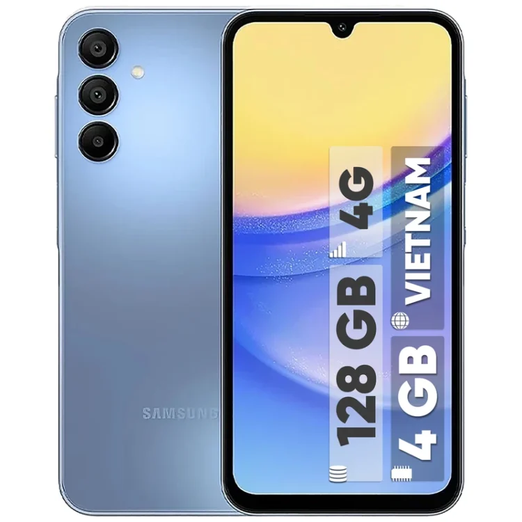 گوشی موبایل سامسونگ مدل Galaxy A15 دو سیم کارت ظرفیت 128 گیگابایت و رم 4 گیگابایت - ویتنام - Image 1
